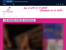 Tablet Screenshot of lacocteleraculturalmorelos.com